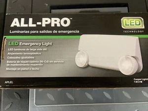 All-Pro APLEL LED Emergency Light, White - Picture 1 of 2