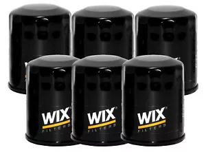 WIX Set of 6 Engine Oil Filters for Chrysler Dodge Eagle Ford Mazda Mitsubishi - Picture 1 of 1