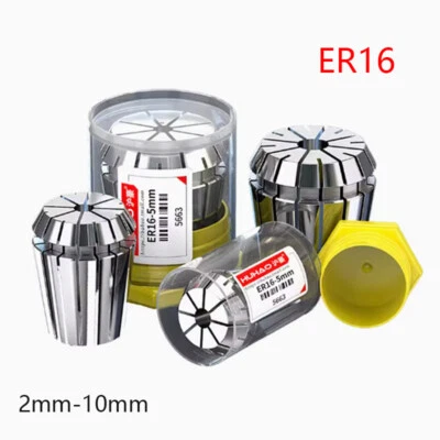 ER16 Clamping 2~10mm Spring Collet for CNC Milling Lathe Tool Engraving Machine - Image 1 of 4