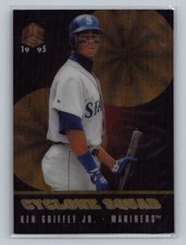 1995 Sportflix UC3 Cyclone Squad Ken Griffey Jr. Insert #CS2 Mariners HOF