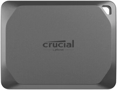 Crucial X9 Pro PORTABLE 4TB ext. SSD Festplatte CT4000X9PROSSD902 USB-C in grau - Bild 1 von 2