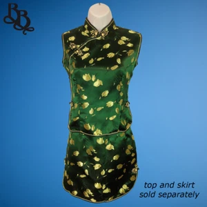 256 Lady Chinese Oriental Skirt - Picture 1 of 9