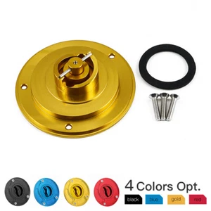 CNC Aluminum Alloy Fuel Petrol Gas Tank Cover For Suzuki GSXR600/750 2004-2013 - Picture 1 of 10