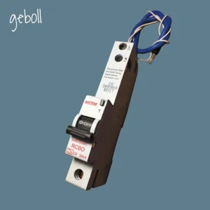 SECTOR SVRCBO6/C RCBO SECTOR 6 AMP RCBO 1P 6A C6 SVRCBO6/C - Picture 1 of 6