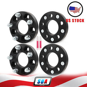 4Pcs 1" 5x4.5 to 5x4.75 Wheel Adapters 1/2" For Ford Ranger Explorer Edge Dodge