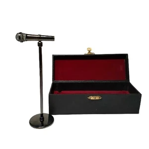 Broadcaster Desk Ornament Mini Microphone Voiceover Artist Radio Artist Gift  - Picture 1 of 12