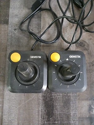 Gemstik Video Game Joystick PAIR For Atari 2600 Video Game System (2) - Image 1 of 3