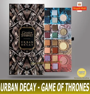 🔱Game Of Thrones Limited Edition Eyeshadow Palette 20 Shades BOOK OF SHADOWS ⚔⚜ - Image 1 of 4