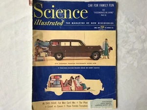 SCIENCE ILLUSTRATED MAGAZINE - SUBURBAN PHANTOM COVER - JUNE 1949 - Picture 1 of 3