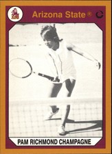 1990-91 Arizona State Collegiate Collection Multi-Sport Card #87 Pam Richmond