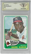 1965 Topps HANK AARON #170 💎 DSG 7 NM