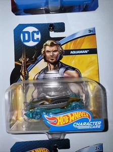 Hot Wheels 2016 Character Cars DC Comics Aquaman Neu im Karton - Bild 1 von 1