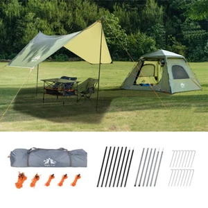 Night Cat Camping Hiking Tent Waterproof Automatic Outdoor Instant Pop Up Tent - Picture 1 of 7