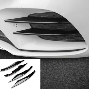 per Mercedes Classe A W177 AMG Line 2019-2022 Modelli paraurti nero lucido 4 pz - Foto 1 di 4