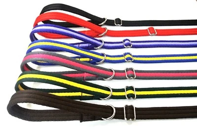 60" Long Dog Lead Slip Leash 20mm Soft Cushioned Air Webbing 22 Various Colours - Image 1 of 4