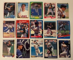 Greg Gagne 15 Card Lot All Different! Twins Royals Dodgers - Picture 1 of 11