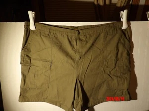 Boulder Creek Trading Company Mens Tan Cargo Shorts, Big 60 MADE IN PAKISTAN - Picture 1 of 5