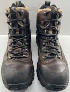 LL Bean Damen Stiefel Größe 7,5 M Braun Leder Wandern Vibram Gore-Tex - Bild 1 von 8