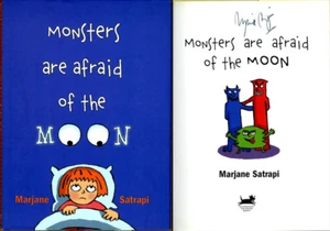 Marjane Satrapi SIGNED AUTOGRAPHED Monsters are Afraid of the Moon HC 1st Ed/1st - Picture 1 of 1