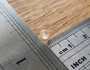 10 X CLEAR QUARTZ FACETTED 4MM - BEAD CRAFT JEWELLERY NECKLACE EARRING BRACELET - Picture 1 of 2