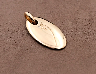 WEMPE by KIM Exklusiver Designer ANHÄNGER " GLÜCK " | 750er Roségold - Bild 1 von 4