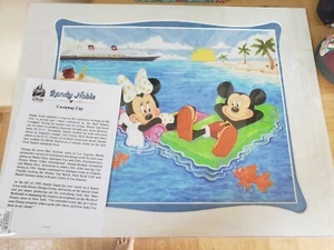 Disney Castaway Cay Mickey And Minnie Mouse 14x18 Print By Randy Noble - Picture 1 of 4