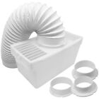 Vent Hose Venting Kit for CANDY HOOVER Tumble Dryers + 3 x Adapters 1.2m