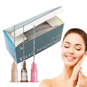 Aguja micro cánula estéril de 25 g punta contundente para rellenos inyectables de ácido hialurónico - Imagen 1 de 11