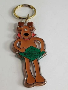 1983 HALLMARK KOCC RODNEY REINDEER KEY CHAIN - Picture 1 of 12