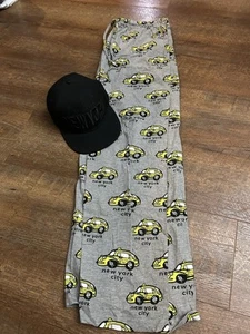 Kids NYC Pj Pants XL And NYC Hat - Picture 1 of 5
