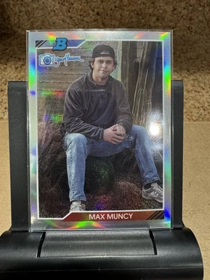 Bowman's Best 1992 Bowman 2023 de Randy Johnson Max Muncy #92RJ-14 Athletics Foto 1 de 2