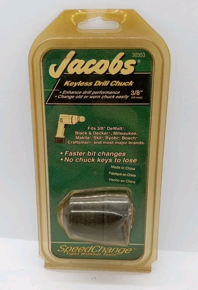 Keyless Chuck No 30353 Danaher Tool Group 3pk