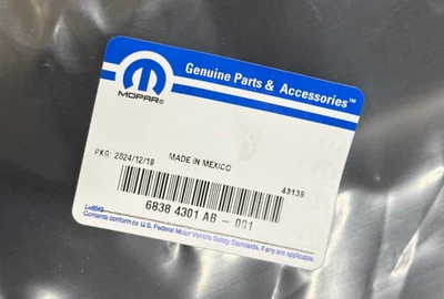 FRONT BUMPER LOWER AIR DAM for 2019-2026 RAM 2500 3500 OEM MOPAR 68384301AB - Image 1 of 4