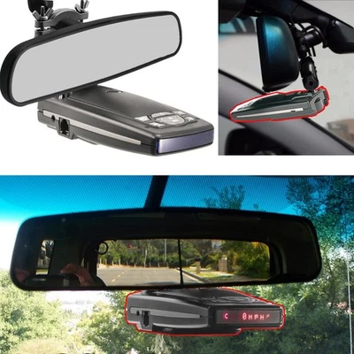 CHARGERCITY ESCORT PASSPORT 9500IX Radar Detector Mirror Mount for All Escort Passport 9500ix STI S2 BELTRONICS RED