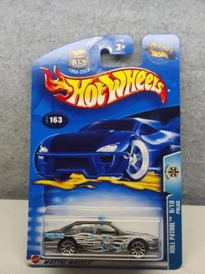 Hot Wheels 2003 Roll Patrol Series #5/10  "POLICE" - Collector #163 - NICE! - Image 1 of 4