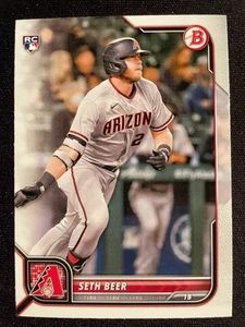 Seth BEER 2022 Bowman Rookie Card #36 Arizona Diamondbacks - Picture 1 of 2