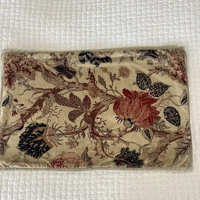 Pottery Barn TENLEY 16’x26’ Floral  Lumbar Velvet Pillow Cover - Image 1 of 4