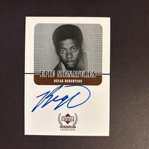 Oscar Robertson 1999 Upper Deck Century Legends Epic Signatures On Card AUTO - Picture 1 of 21