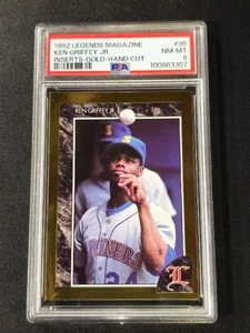 1992 Legends Magazine Inserts - Gold-Hand Cut #35 Ken Griffey Jr. HOF Mariners 🔥 - Bild 1 von 4