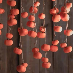 Wall Hanging Simulation Fruits Artificial Persimmon String Party Supplies - Picture 1 of 6