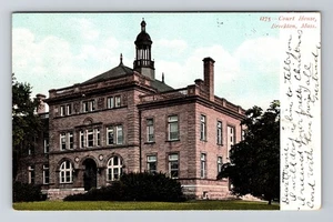 Brockton MA-Massachusetts, Courthouse, c1907 Vintage Souvenir Postcard - Picture 1 of 2