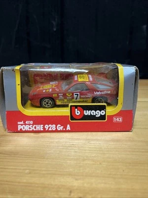 Coche de metal fundido a presión Burago 4110 1/43 Porche 928 Gr.A Foto 1 de 4