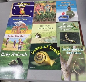 Grade K Rigby, Level E - Lot of 10 - Leveled Readers Guided Reading Books HMH - Picture 1 of 5