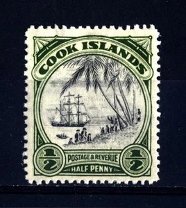 COOK ISLANDS - ISOLE COOK - 1932 - Lo sbarco del capitano Cook - Imagen 1 de 1