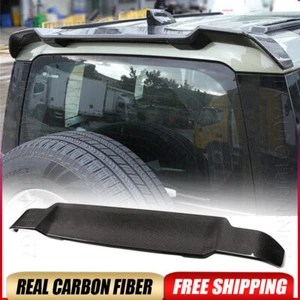 Alerón de techo trasero de carbono real para Land Rover Defender L663 90 110 2020+ tapa de ala - Imagen 1 de 13