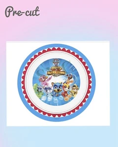PAW PATROL KID BIRTHDAY Personalised Edible Icing Cake Topper Decoration Images - Picture 1 of 1