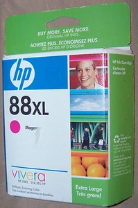 NUEVO EN CAJA SELLADA Cartucho de impresora de tinta magenta genuino HP 88XL C9392AN HP 88 XL - Imagen 1 de 2
