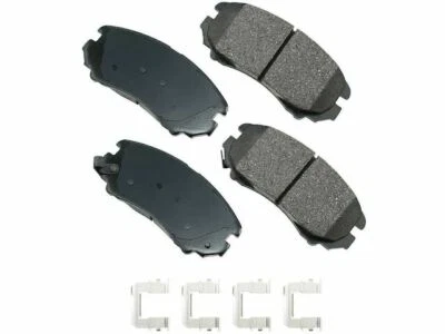 Para 2007-2010 Hyundai Elantra conjunto de pastilhas de freio dianteiro Akebono 29537YD 2008 2009 - Imagem 1 de 2