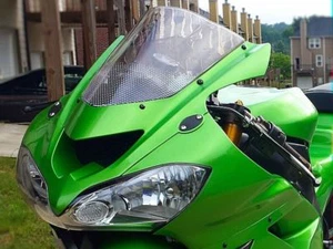 Mirror Base Block Off Plates 04-07 Kawasaki Ninja ZX10R / ZX6 ZX6R 636 2005 - 08 - Bild 1 von 6