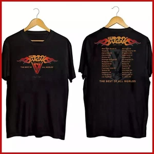SAMMY HAGAR 2024 THE BEST OF ALL WORLDS EXCLUSIVE TOUR T-Shirt - Picture 1 of 4